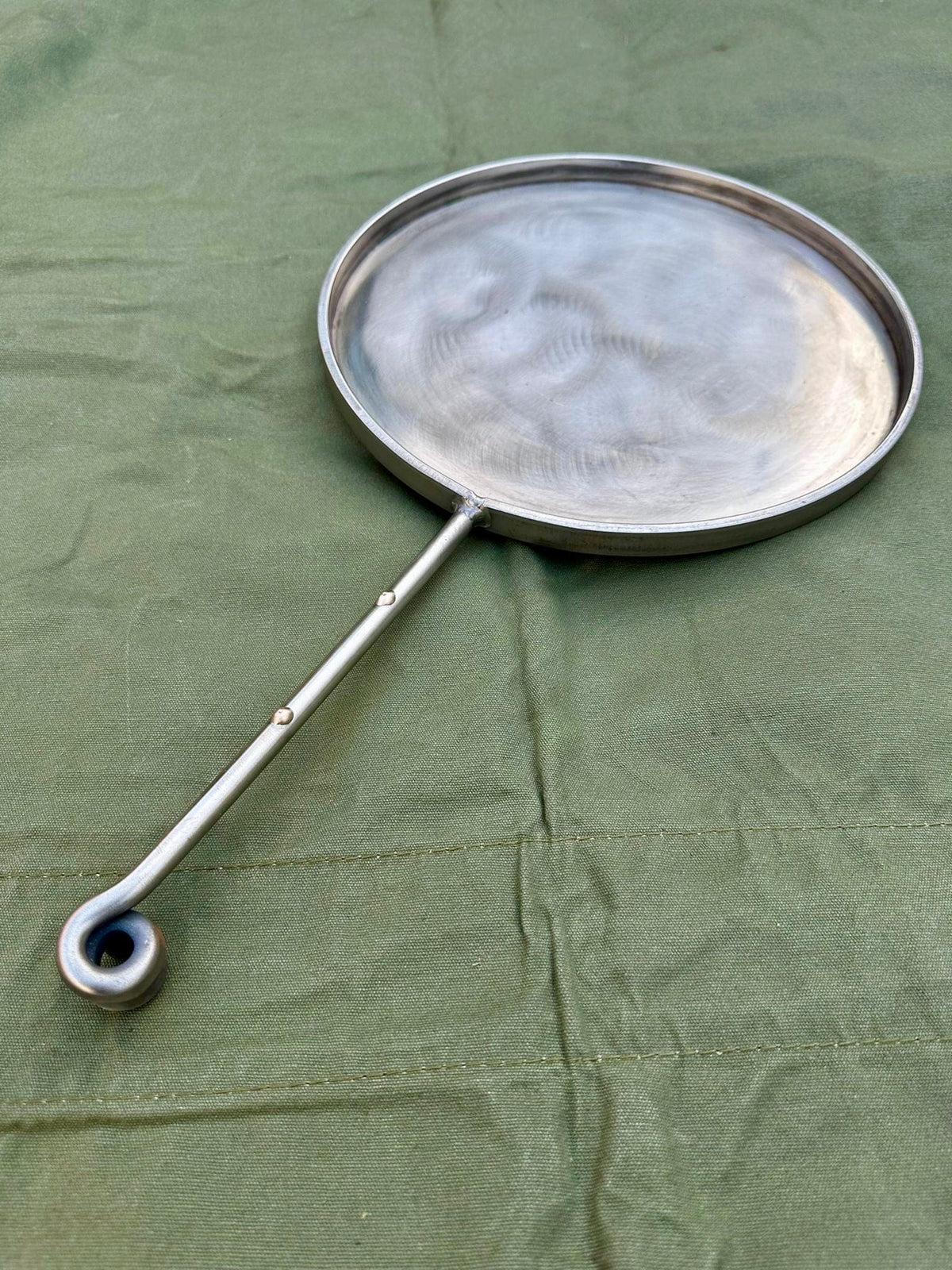 28cm Stainless Steel Skillet Arm for 50cm Fire Pit - TJM Metalworks