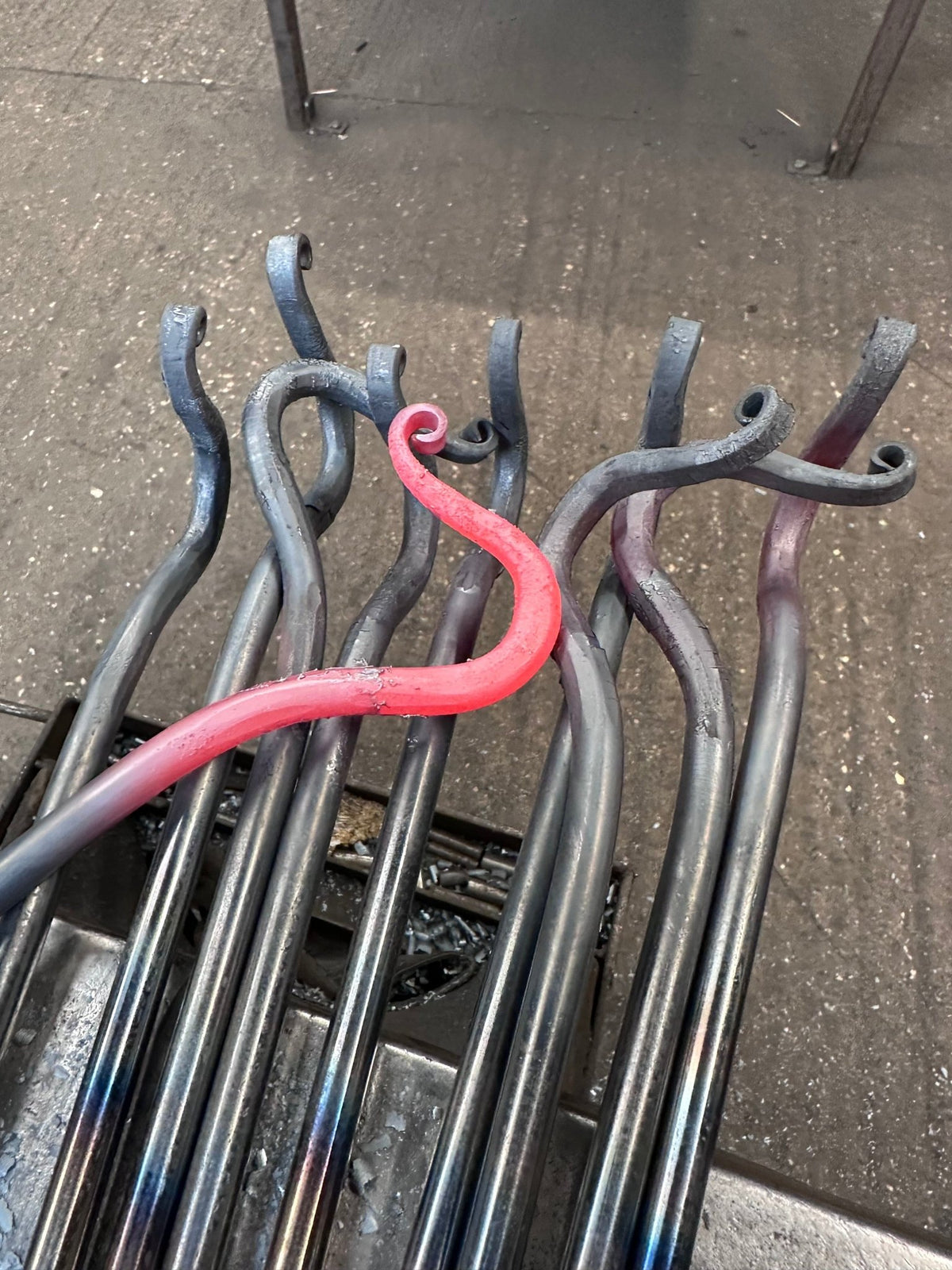 Stainless Steel Hook Arm for Large Fire Anchors - TJM Metalworks