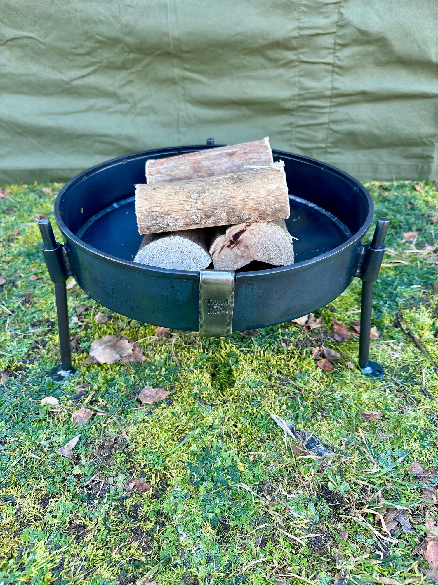 35cm Portable Camping Fire Pit | Home & Garden Fire Bowl