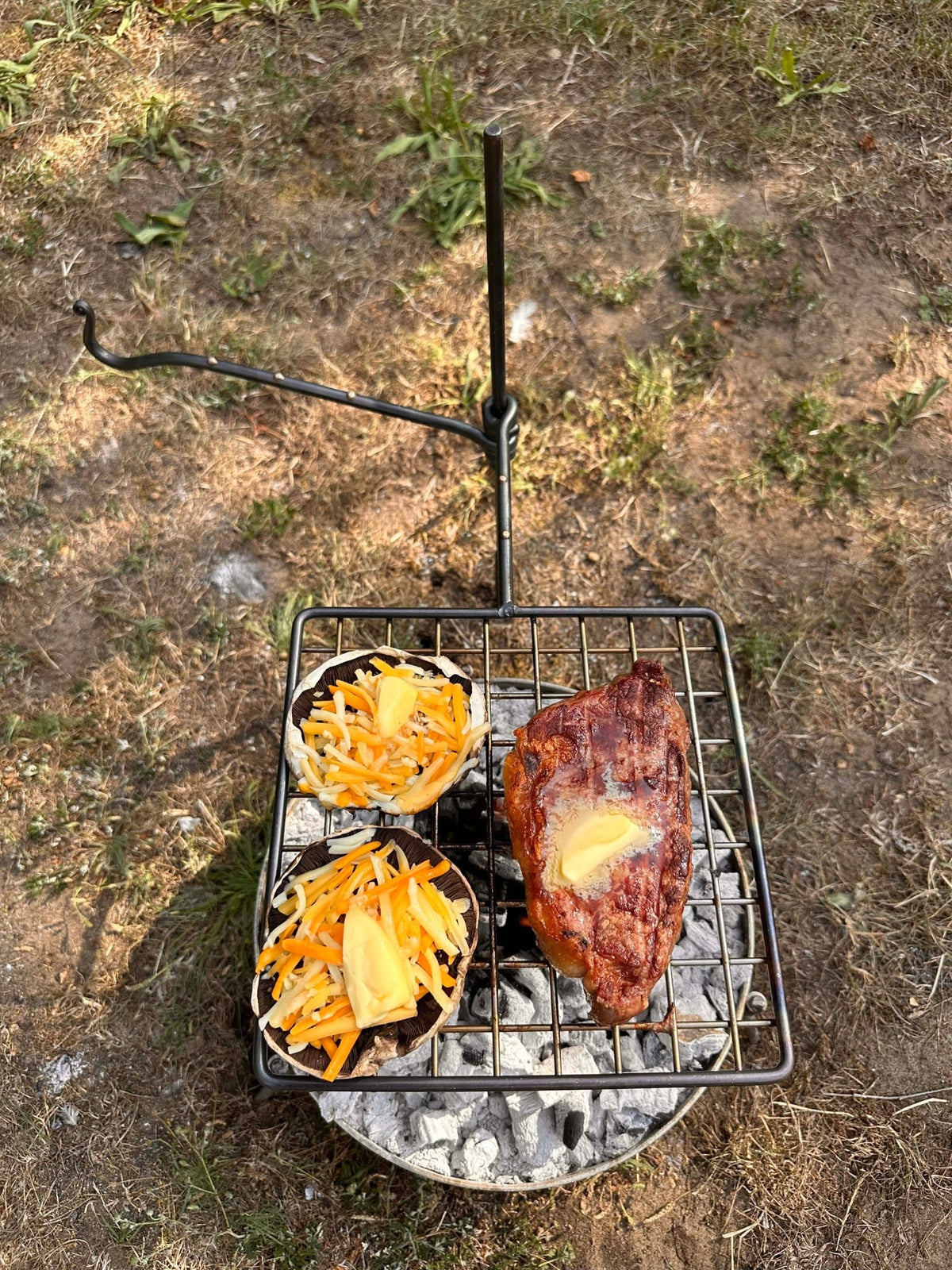 Mini Grill Fire Anchor - TJM Metalworks