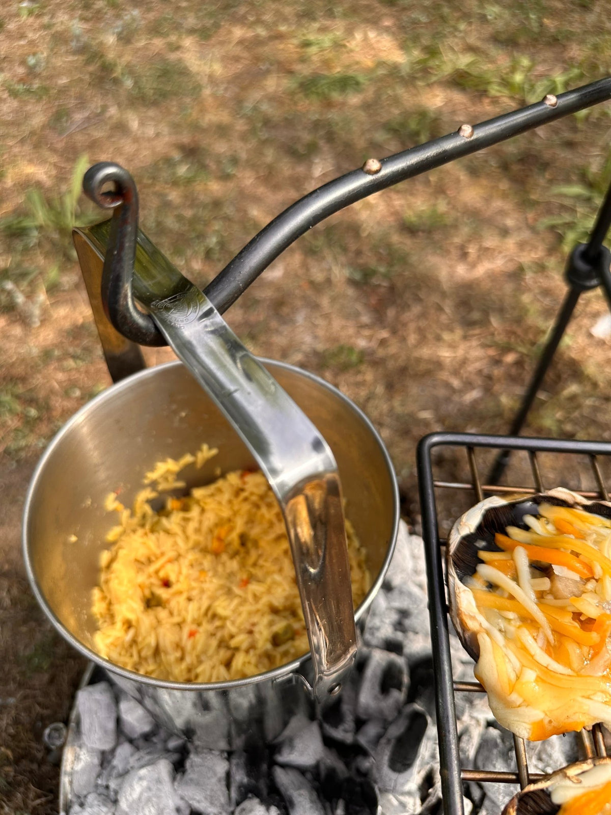 Mini Grill Fire Anchor - TJM Metalworks
