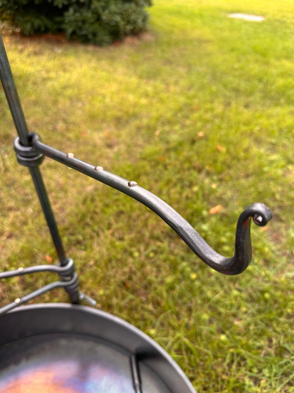50cm Fire Pit upgrade kit. Black Steel