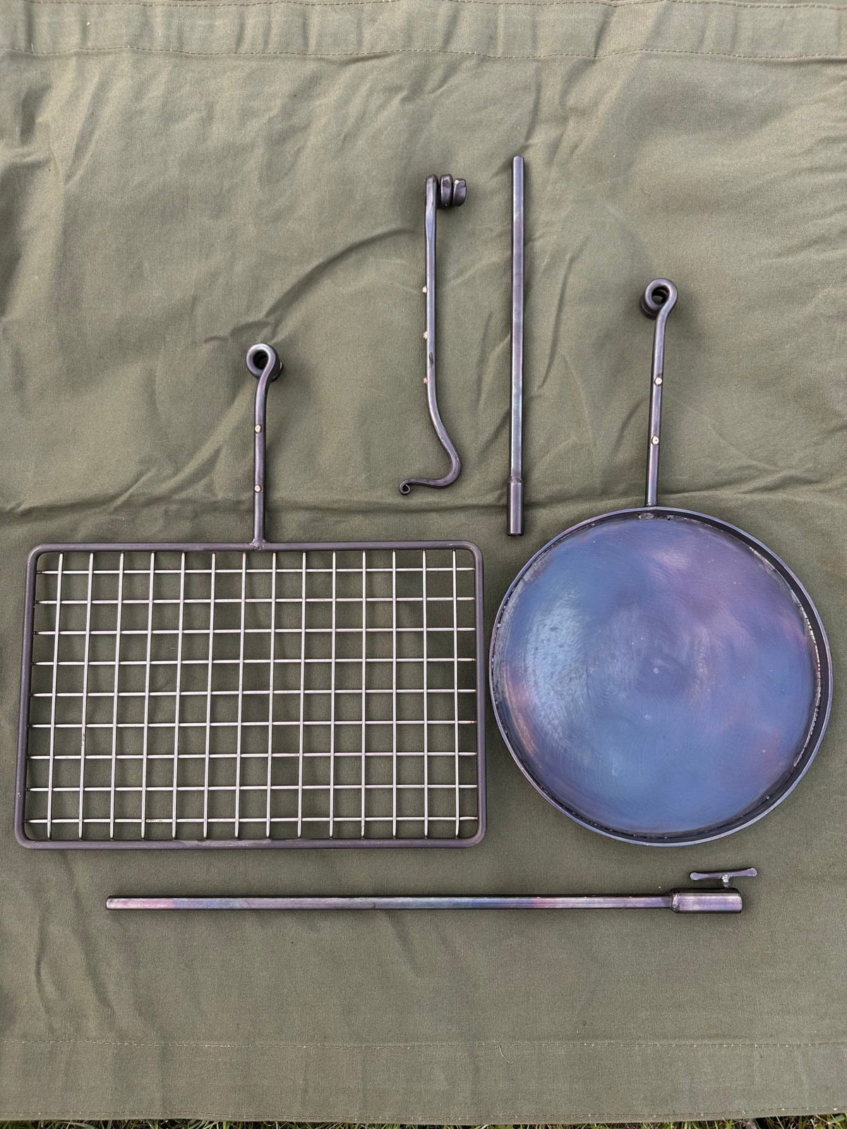50cm Fire Pit upgrade kit. Black Steel