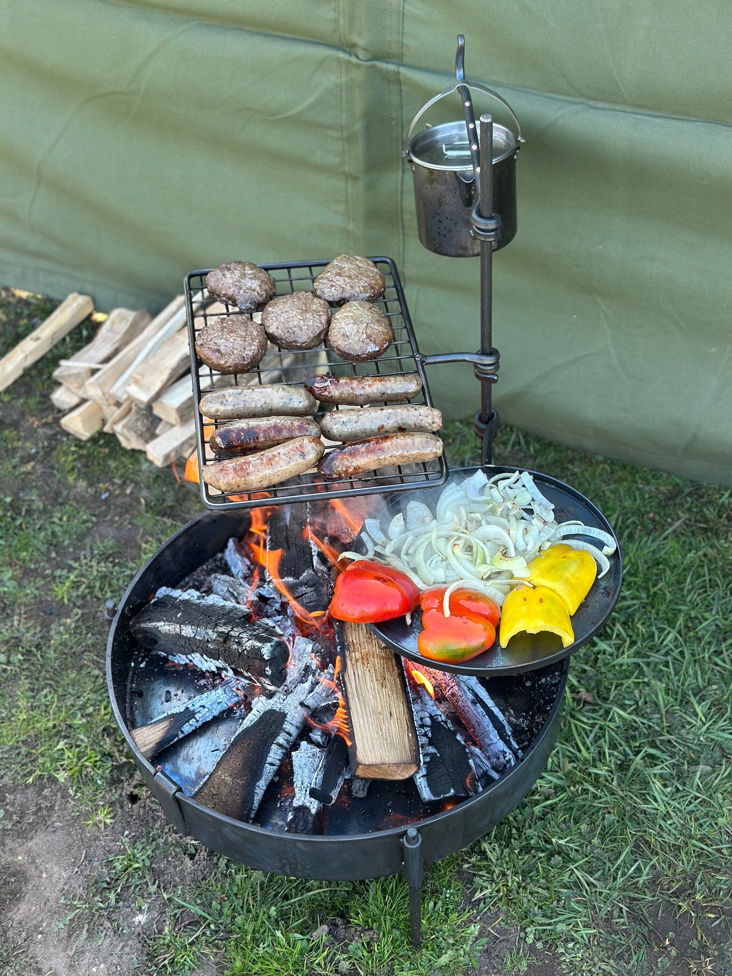 50cm Steel 27cm Skillet