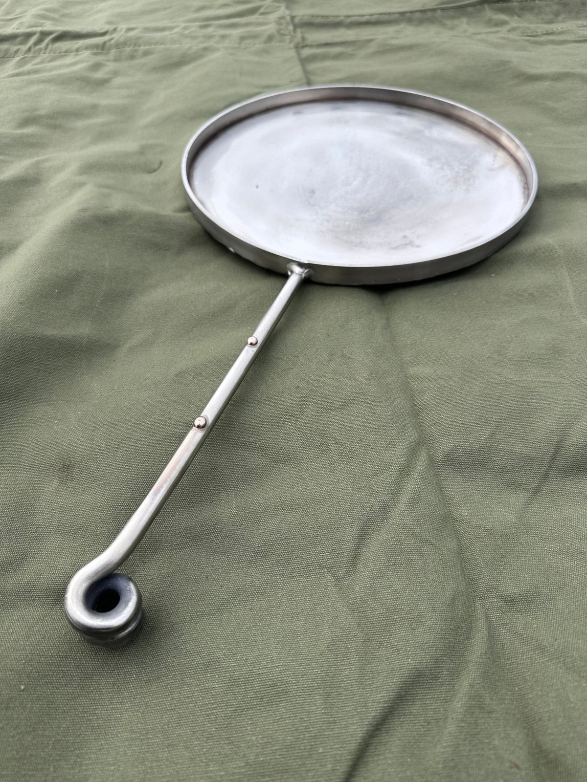 27cm Stainless Steel Skillet Arm for Large Fire Anchors - TJM Metalworks