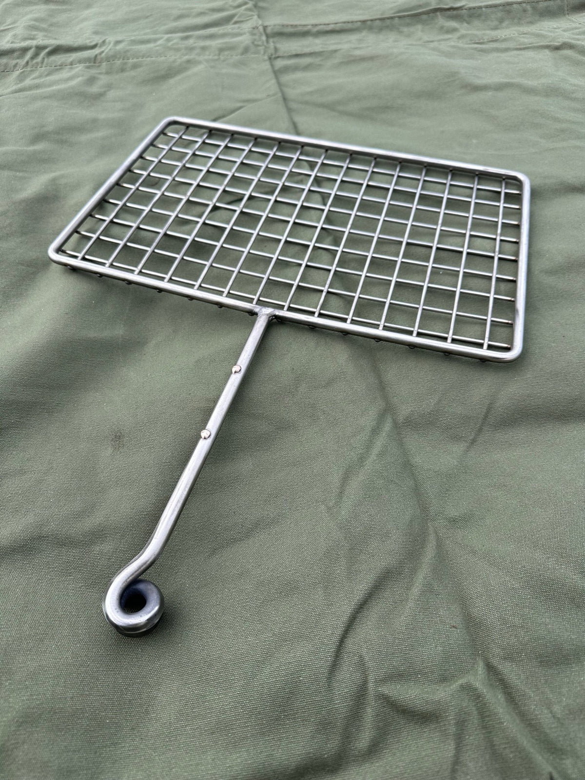 Large Stainless Steel Grill Fire Anchor - TJM Metalworks
