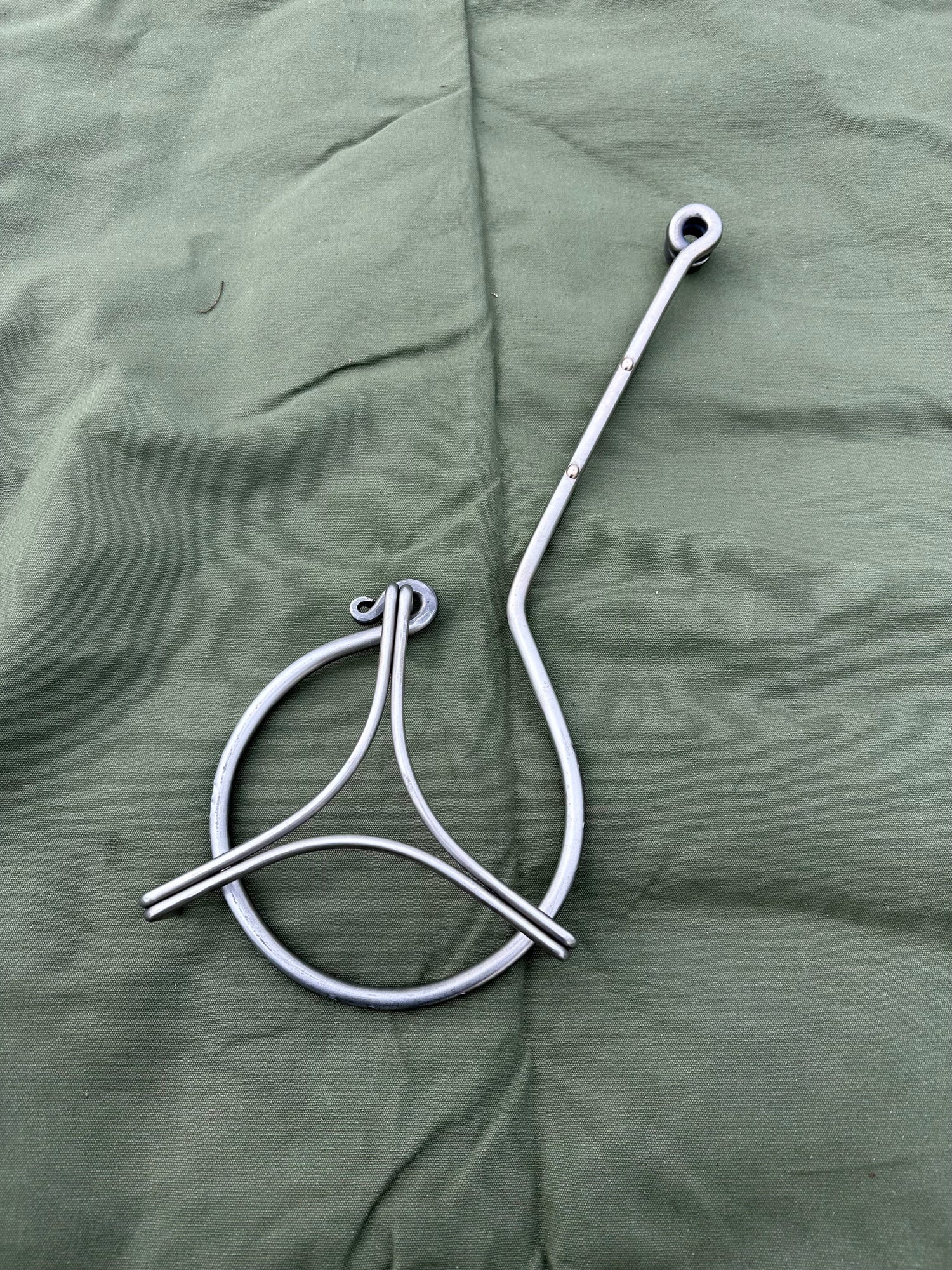 Pan Holder Arm Stainless Steel for Large Fire Anchor