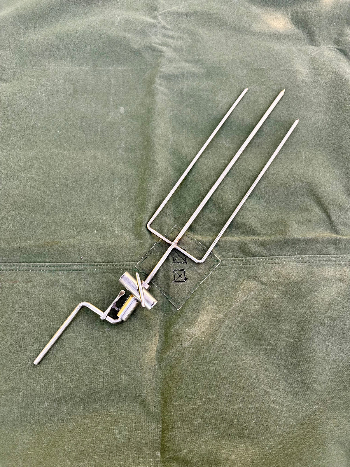 Stainless Steel Spit Roast Rotisserie for Fire Anchors & Cook Stations