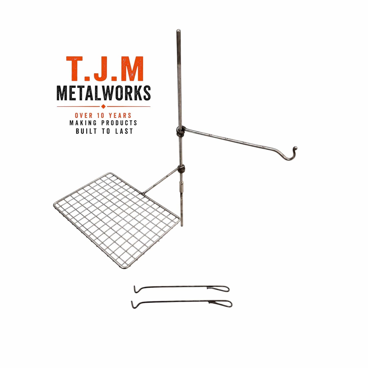 Large Stainless Steel Grill Fire Anchor