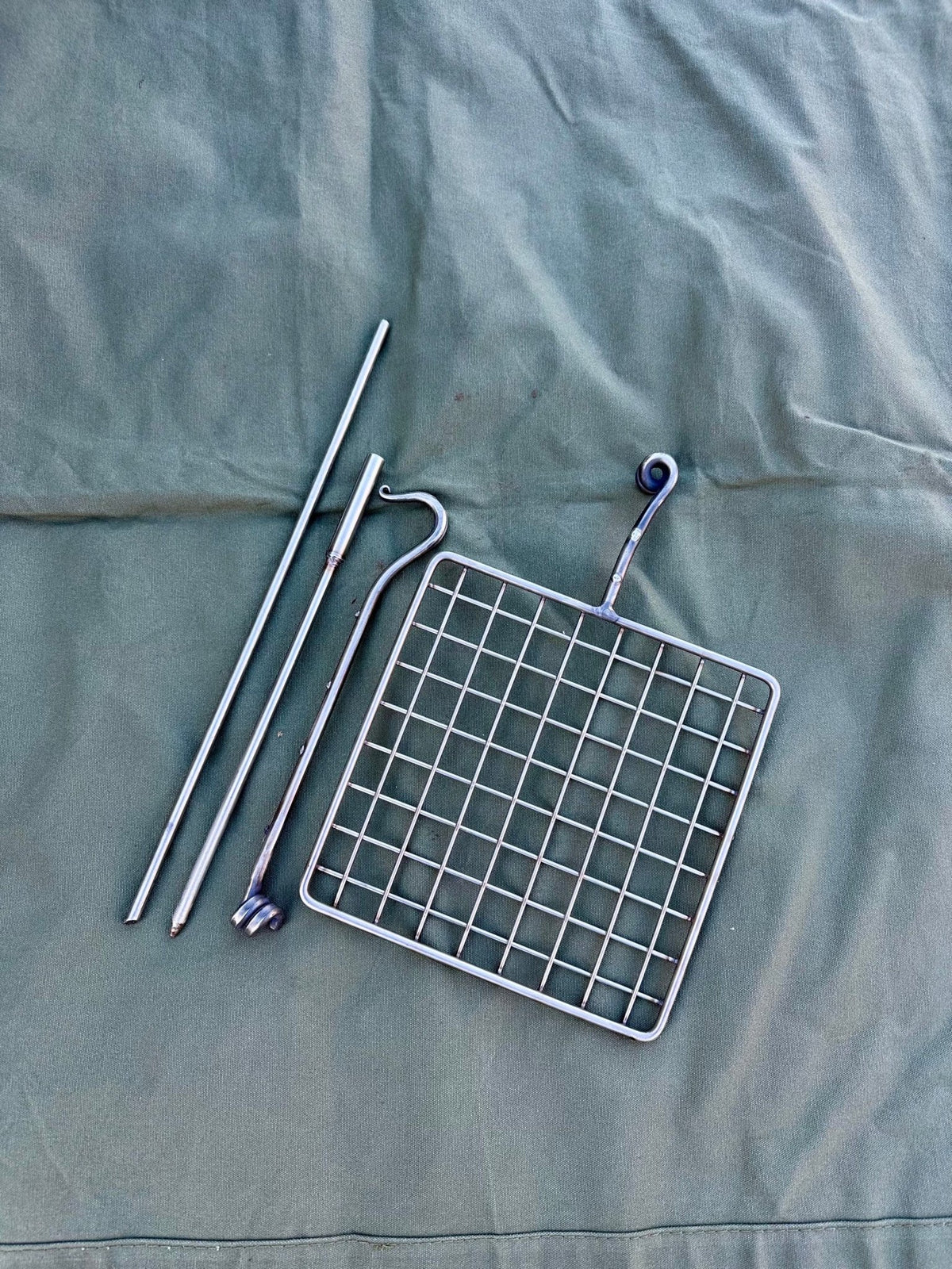 Stainless Steel Mini Grill Fire Anchor - TJM Metalworks