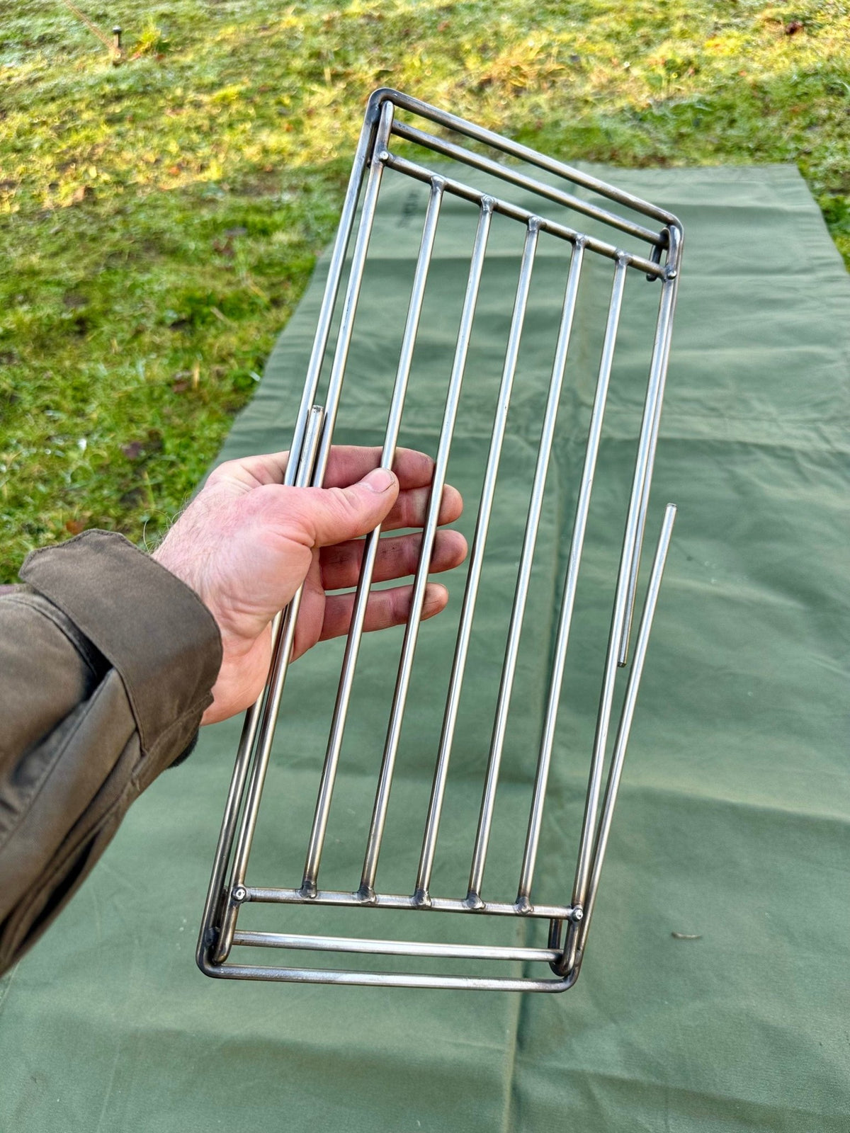 Stainless Steel Backpack Grill - TJM Metalworks
