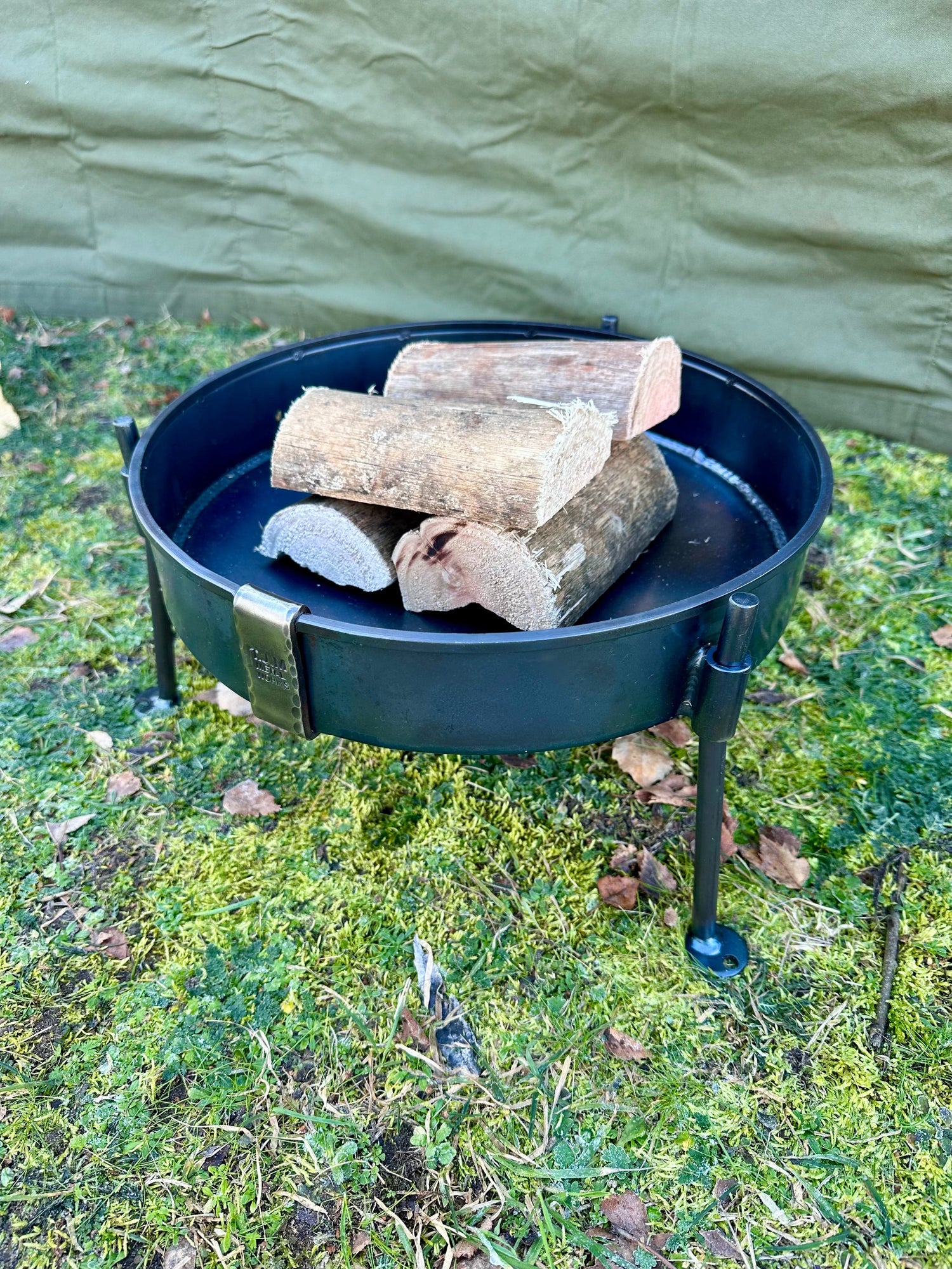 35cm Portable Camping Fire Pit | Home & Garden Fire Bowl