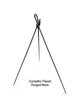 Campfire Tripod | Fire Bridge & Tripod Setup - TJM Metalworks