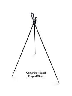 Campfire Tripod | Fire Bridge & Tripod Setup - TJM Metalworks