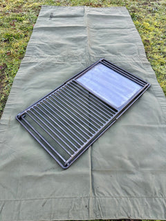 Base Camp Grill with Skillet Plate - TJM Metalworks