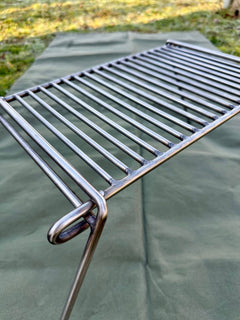 Stainless Steel Folding Camp Grill - TJM Metalworks