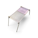 Stainless Steel Camp Grill with Skillet Plate