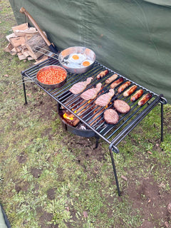 large folding bbq grill ideal for large groups
