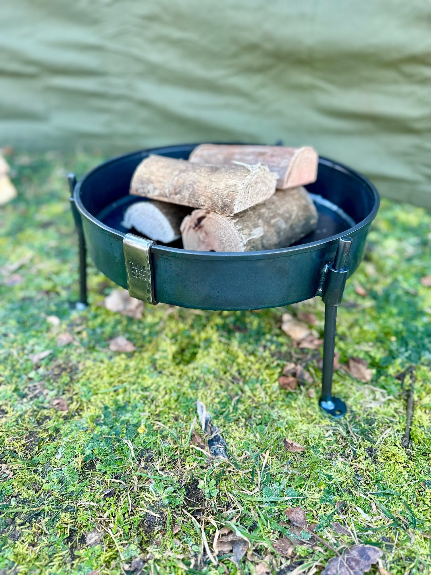 35cm Portable Camping Fire Pit | Home & Garden Fire Bowl