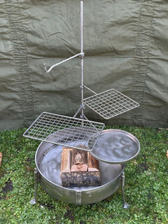 Stainless Steel Grill Arm for 50cm Fire Pit - TJM Metalworks