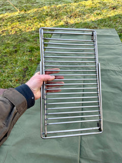 Stainless Steel Folding Camp Grill - TJM Metalworks