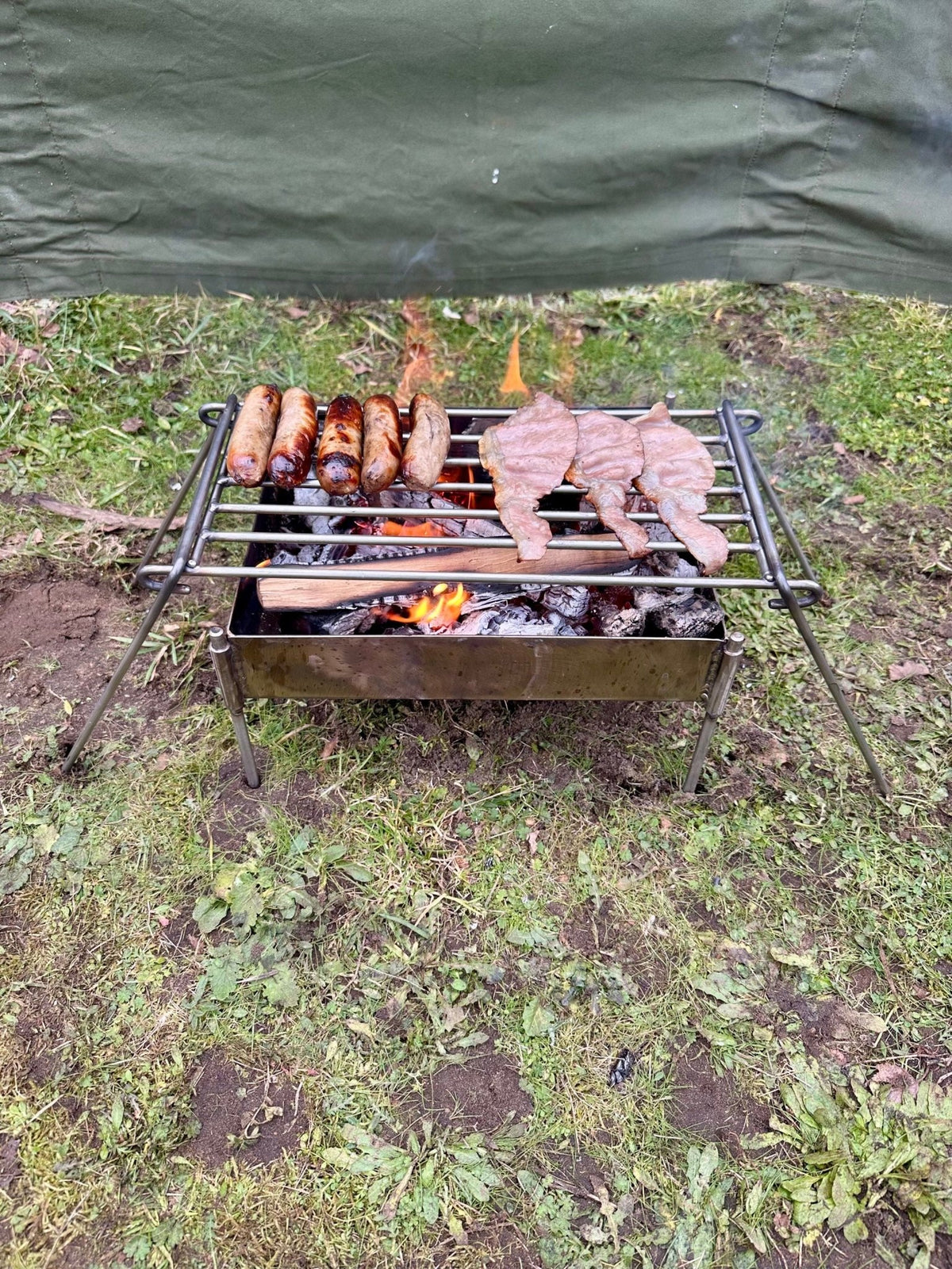 Stainless Steel Backpack Grill - TJM Metalworks