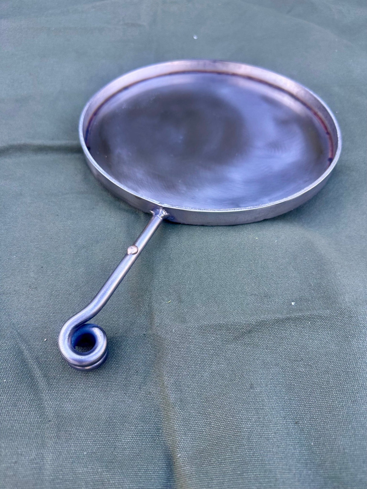 22cm Stainless Steel Skillet Arm for 35cm Fire Pit - TJM Metalworks