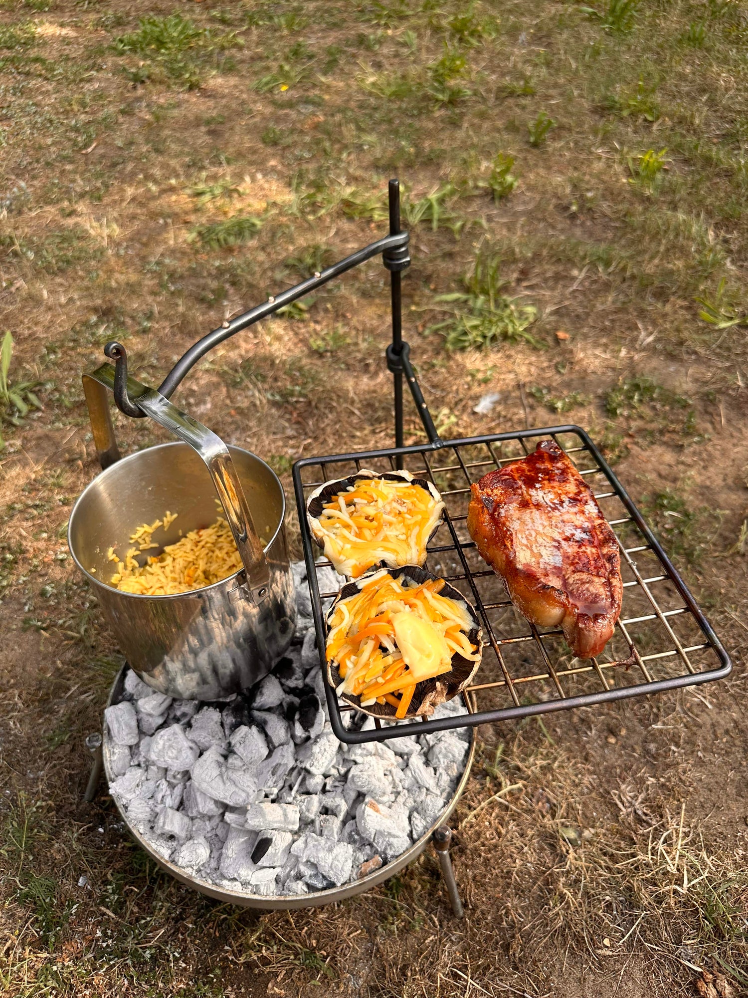 Grill Mini Fire Anchor.