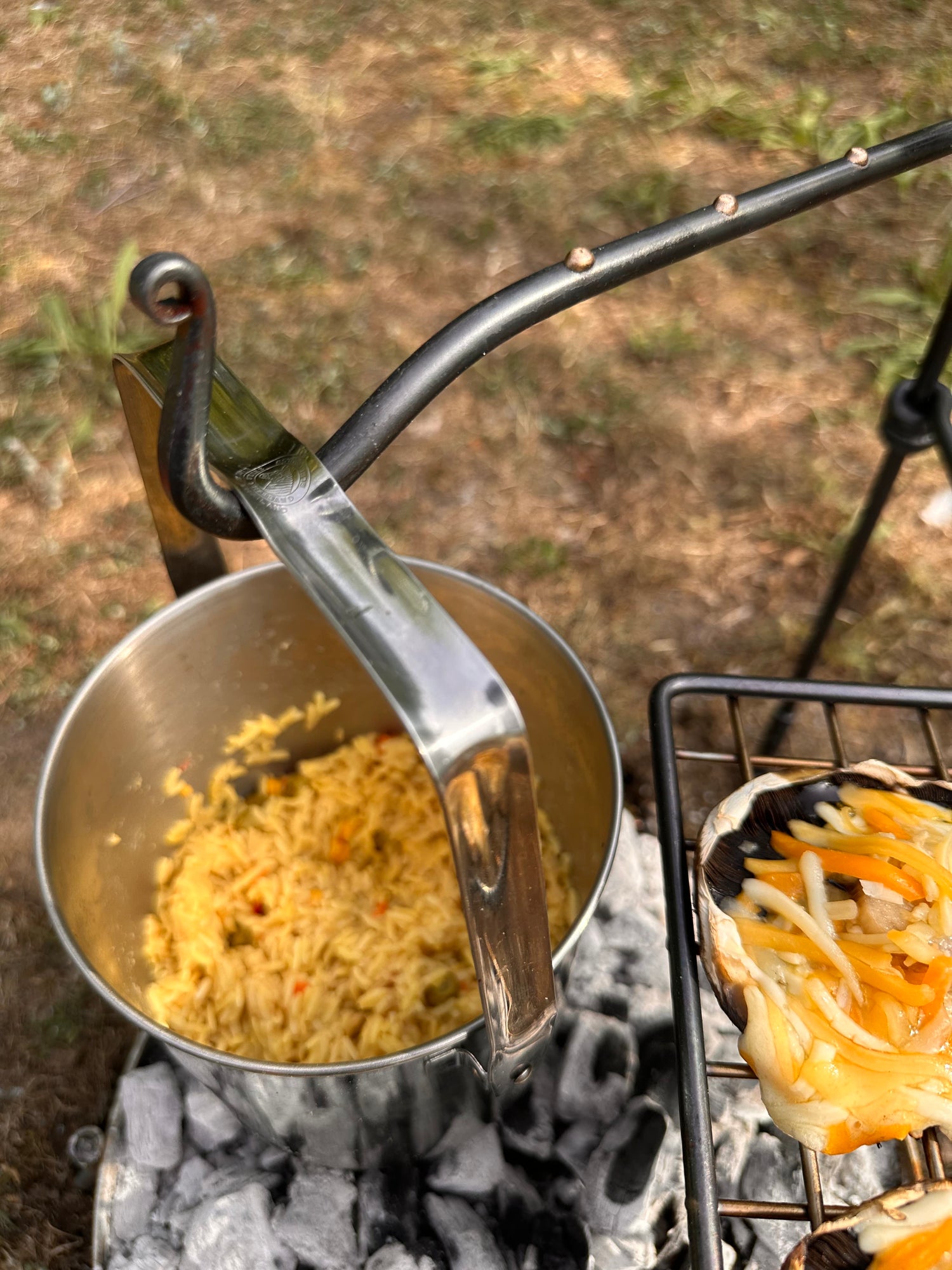 Grill Mini Fire Anchor.