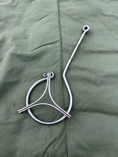 Stainless Steel Pan Arm for Large Fire Anchors - TJM Metalworks