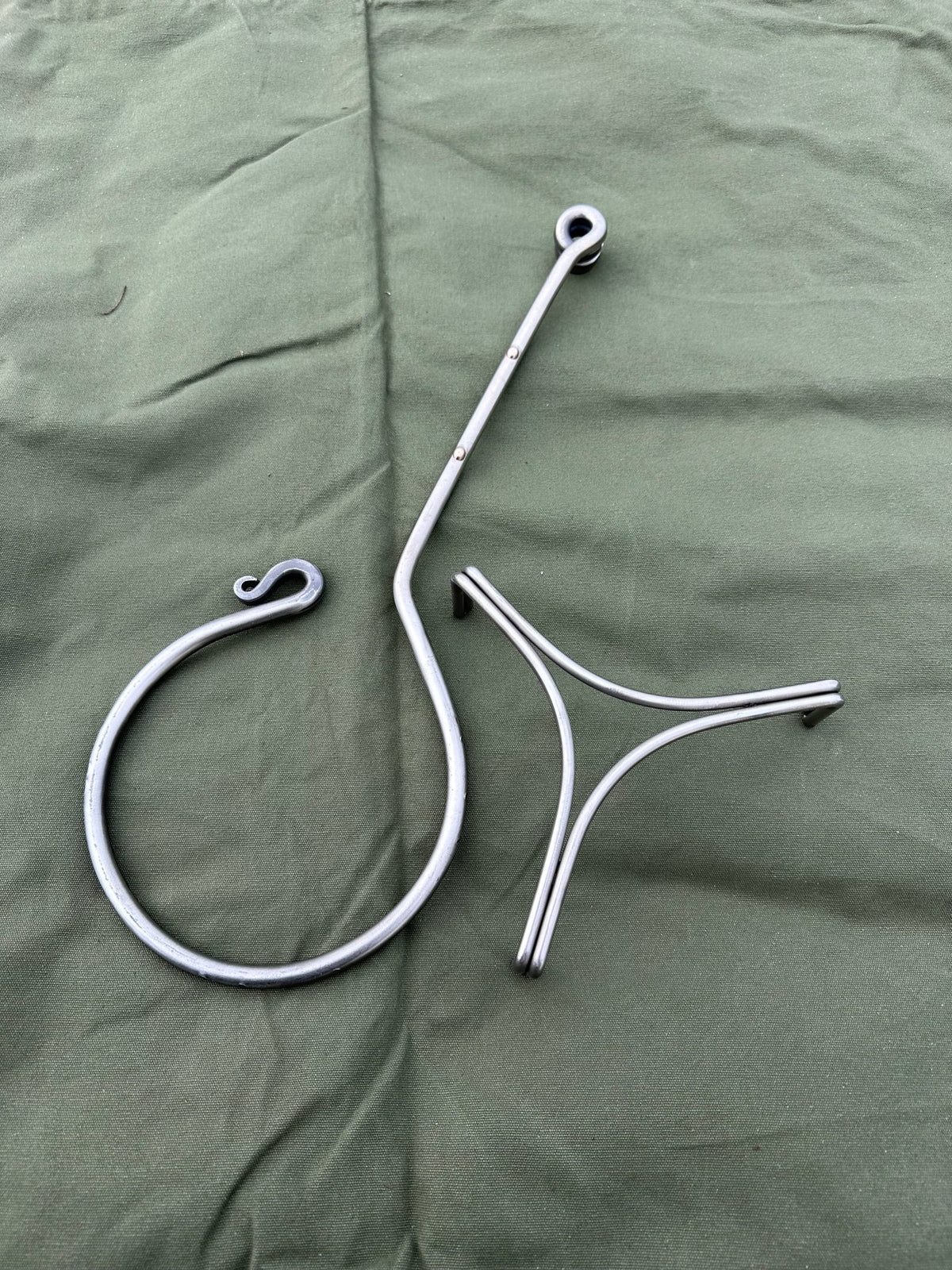 Large Stainless Steel Pan Fire Anchor - TJM Metalworks