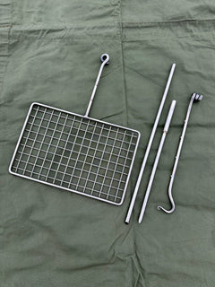 Large Stainless Steel Grill Fire Anchor - TJM Metalworks