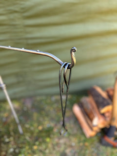 Large Stainless Steel Fire Anchor | Grill, Skillet & Hook Arms - TJM Metalworks