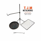 Large Fire Anchor | Grill, Skillet & Hook Arms - TJM Metalworks