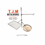 Large Stainless Steel Fire Anchor | Grill, Skillet & Hook Arms - TJM Metalworks