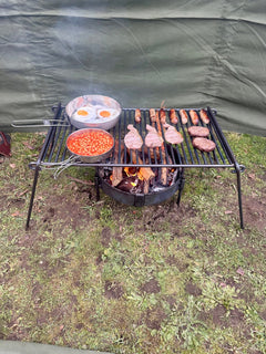 large folding bbq grill ideal for large groups