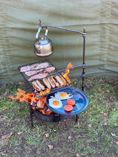 Large Fire Anchor | Grill, Skillet & Hook Arms - TJM Metalworks