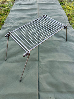 Stainless Steel Folding Camp Grill - TJM Metalworks
