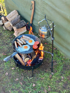 Large Fire Anchor Cook Swing Arm - TJM Metalworks