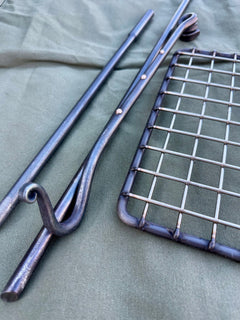 Large Fire Anchor | Grill Arm & Hook Arm - TJM Metalworks