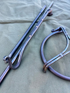 Large Fire Anchor Cook Swing Arm - TJM Metalworks