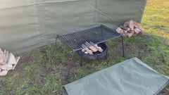 large folding bbq grill ideal for large groups